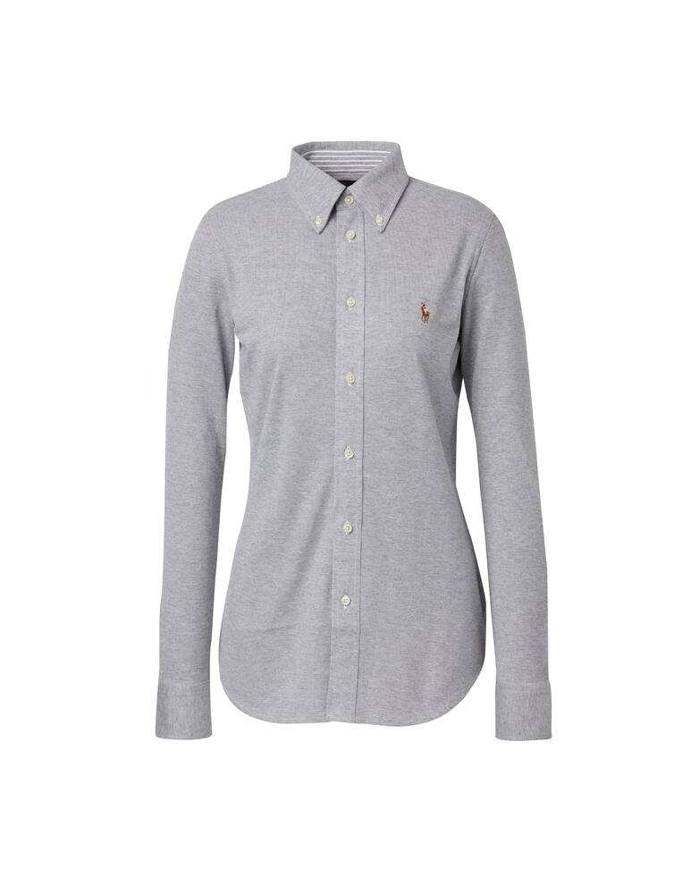 rinascente Polo Ralph Lauren Camicia a manica lunga skinny Heidi - grigio