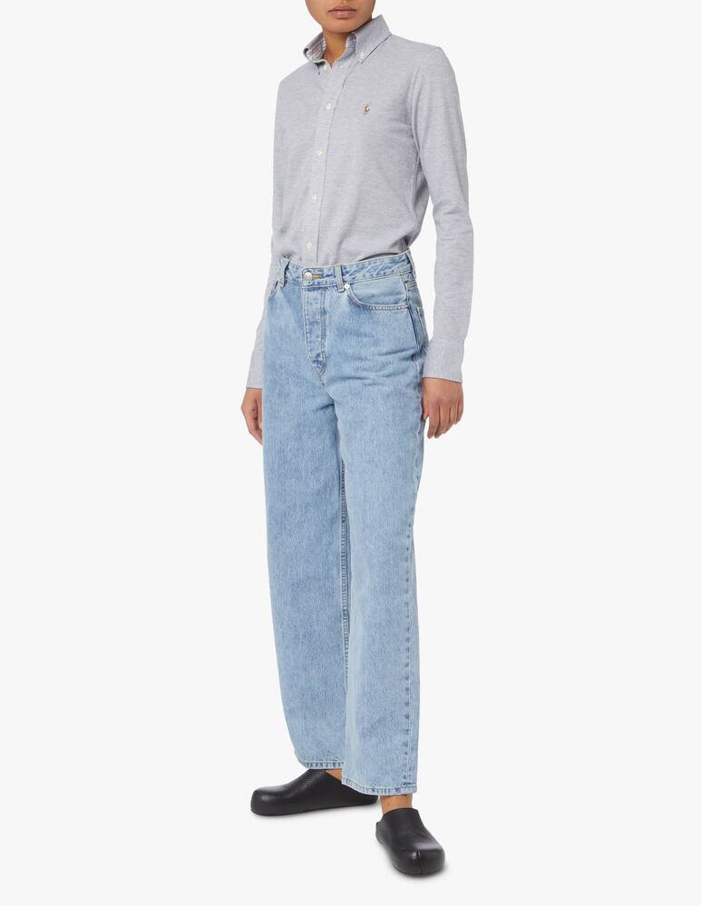 rinascente Polo Ralph Lauren Camicia a manica lunga skinny Heidi - grigio