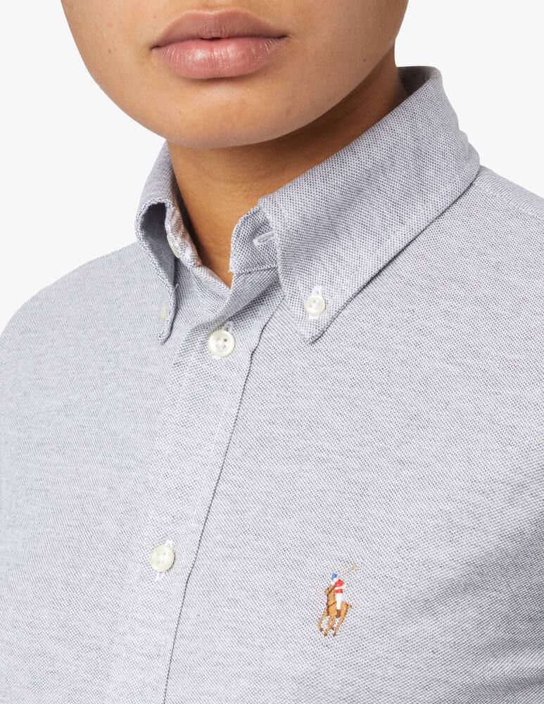 rinascente Polo Ralph Lauren Camicia a manica lunga skinny Heidi - grigio