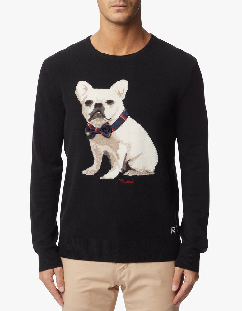 rinascente Polo Ralph Lauren Maglione girocollo cashmere bulldog