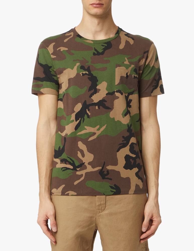 Polo Ralph Lauren Camo jersey t-shirt - olive - picture 1 Polo Ralph Lauren Camo jersey t-shirt - olive - picture 1