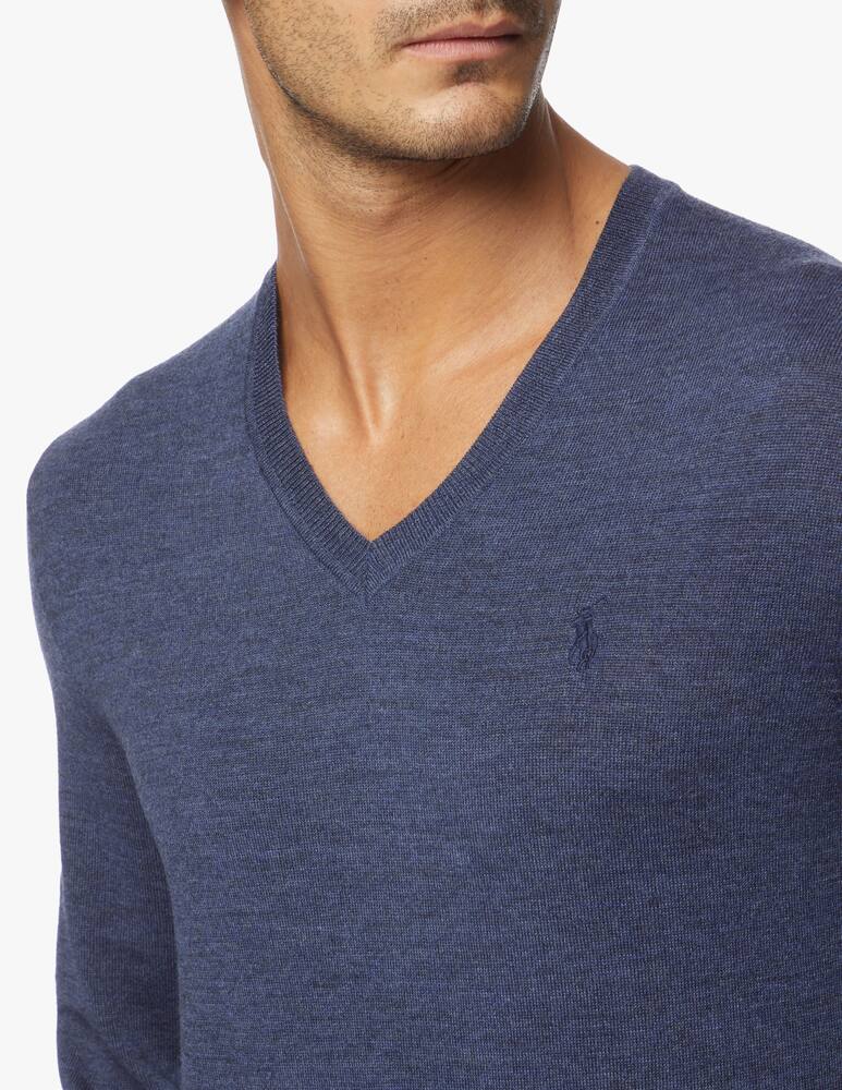 rinascente Polo Ralph Lauren Merino wool v neck sweater