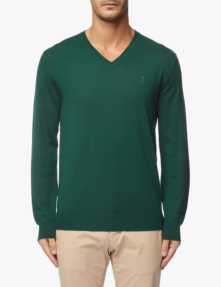 Polo Ralph Lauren Merino wool v neck sweater - picture 4 Polo Ralph Lauren Merino wool v neck sweater - picture 4