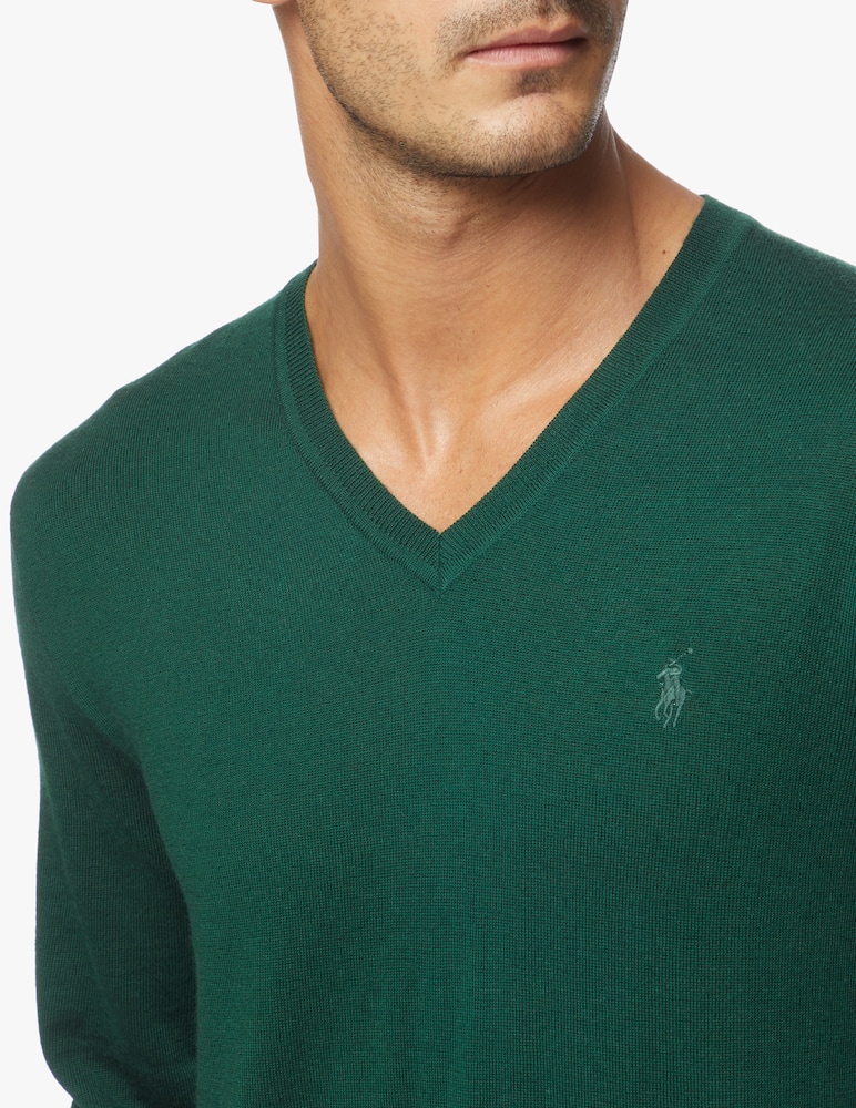 Polo Ralph Lauren Merino wool v neck sweater - picture 5 Polo Ralph Lauren Merino wool v neck sweater - picture 5