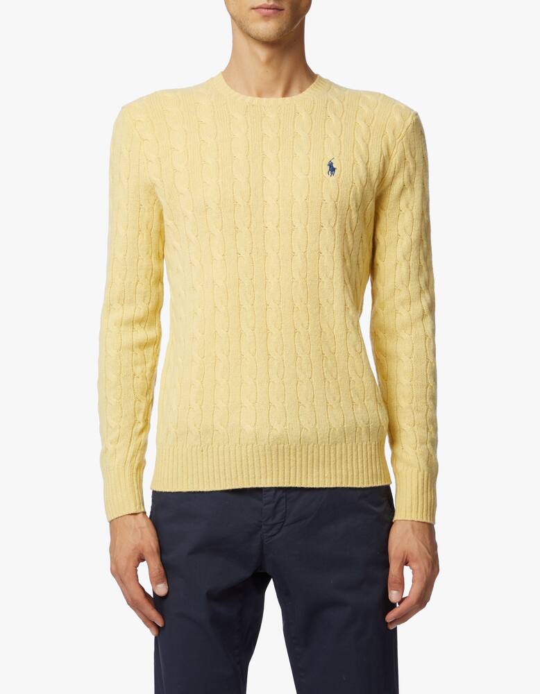 rinascente Polo Ralph Lauren Cashmere cable roundneck sweater