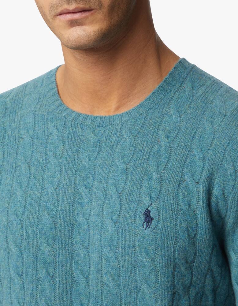 rinascente Polo Ralph Lauren Cashmere cable roundneck sweater