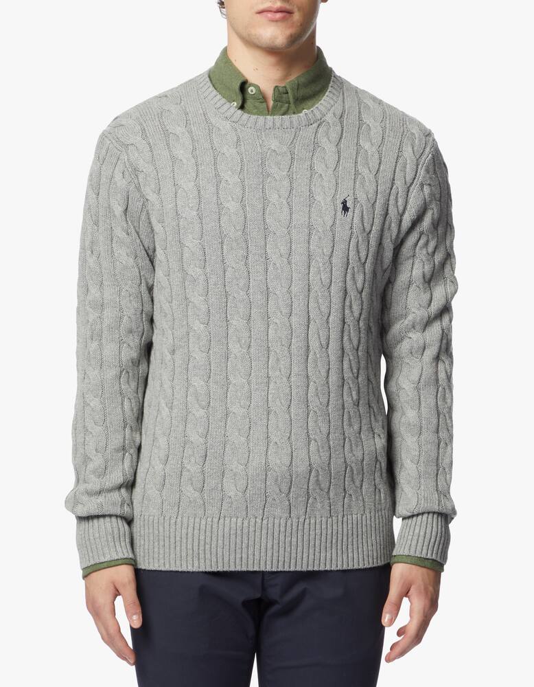 rinascente Polo Ralph Lauren Cotton cable roundnneck sweater