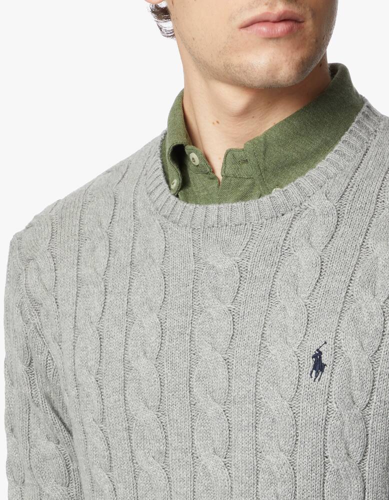 rinascente Polo Ralph Lauren Cotton cable roundnneck sweater