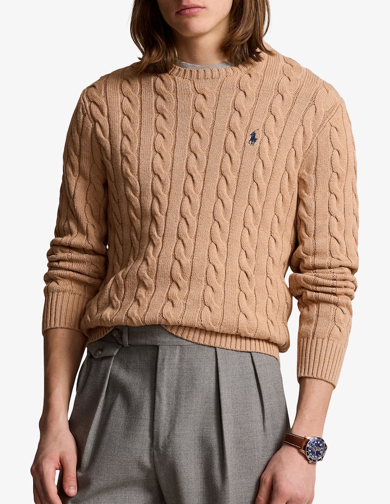 Polo Ralph Lauren Maglia girocollo a coste - immagine 1 Polo Ralph Lauren Maglia girocollo a coste - immagine 1