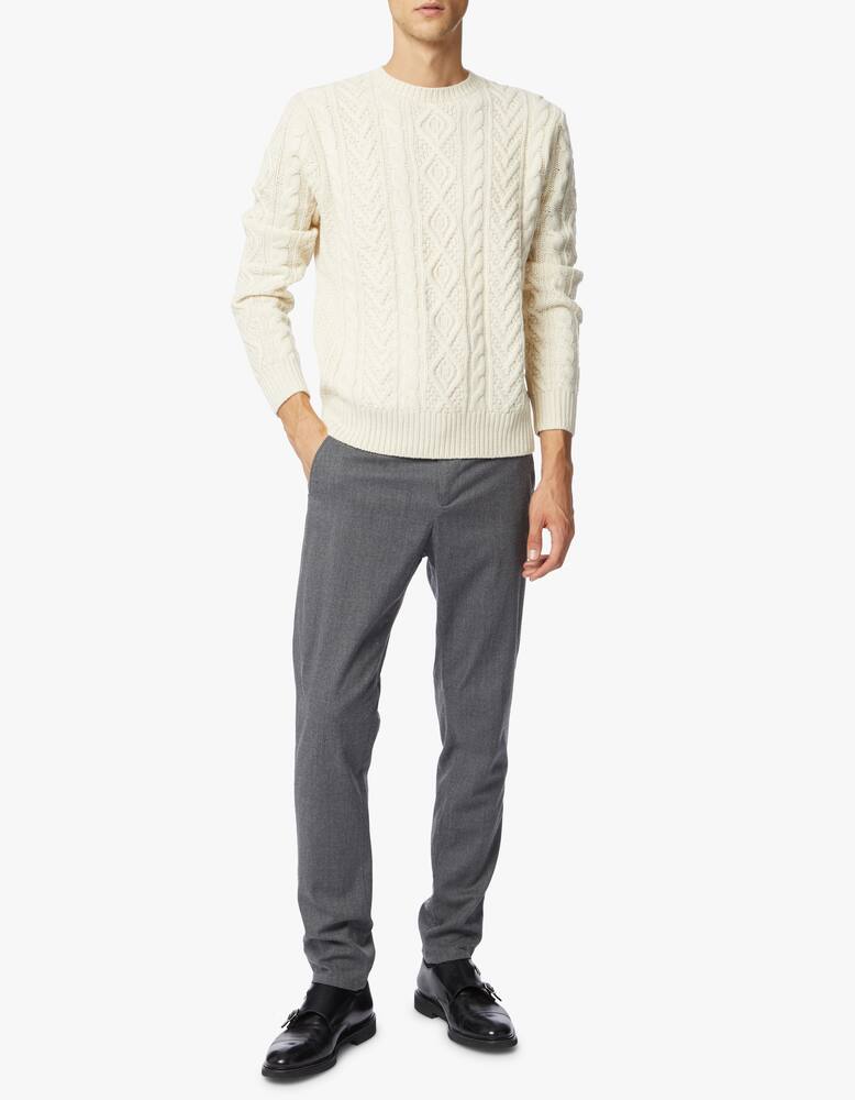 rinascente Polo Ralph Lauren Aran striped sweater