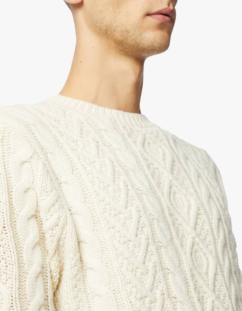 rinascente Polo Ralph Lauren Aran striped sweater