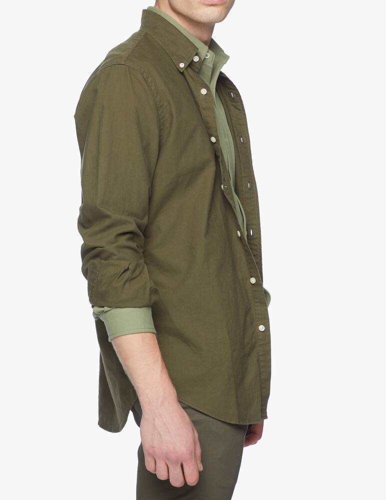 rinascente Polo Ralph Lauren Oxford custom bd shirt - Green