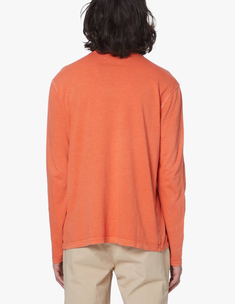 rinascente Polo Ralph Lauren Maglietta manica lunga serafino - arancione