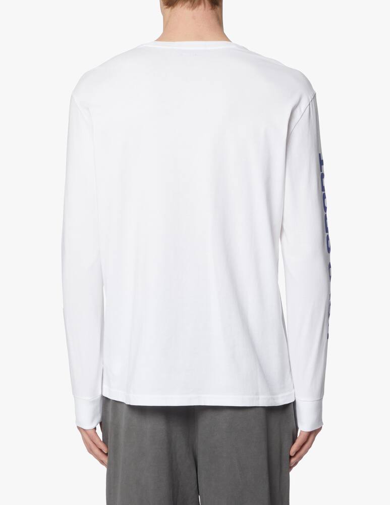 rinascente Polo Ralph Lauren Long sleeve t-shirt polo sport - white