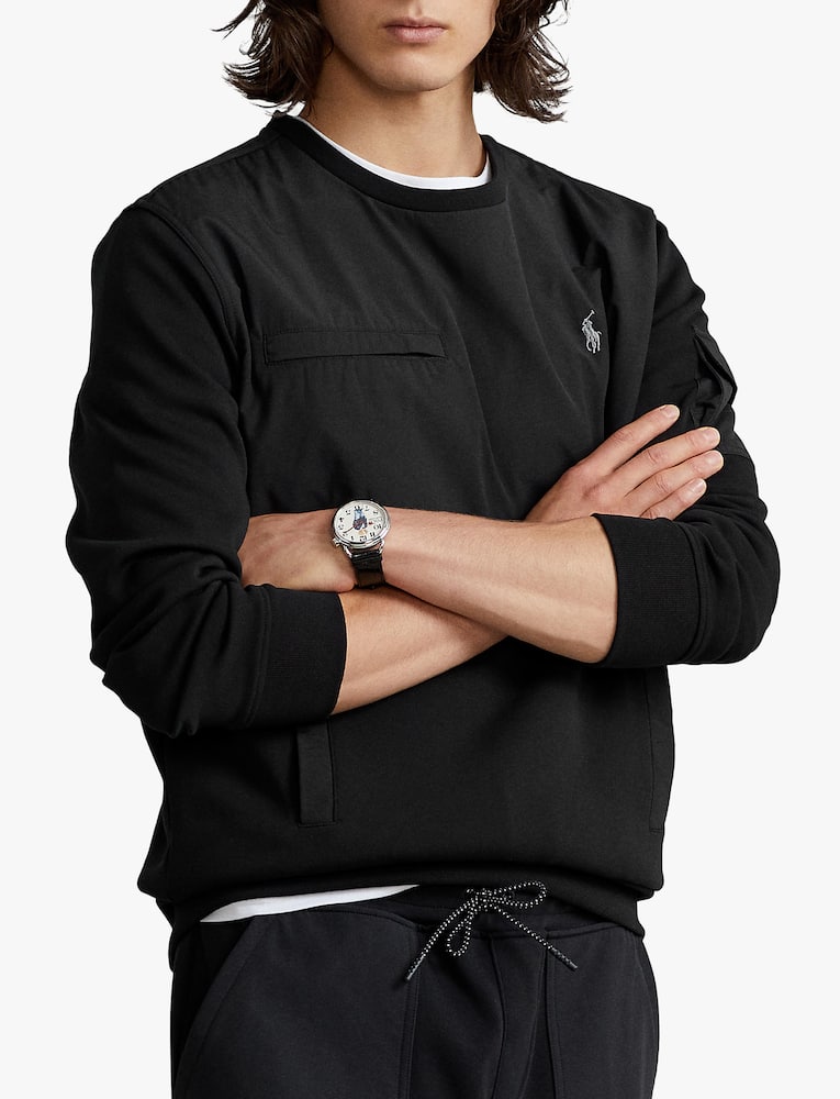 rinascente Polo Ralph Lauren Felpa girocollo interti in nylon