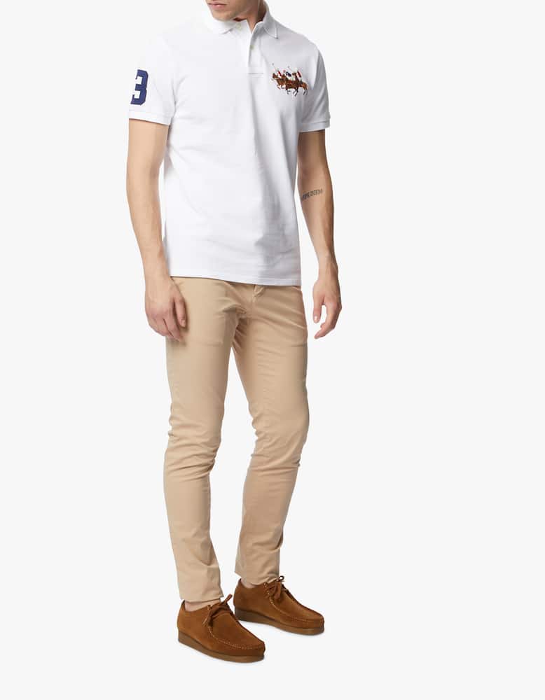 Polo Ralph Lauren Polo manica corta mesh pony player - bianco - immagine 2 Polo Ralph Lauren Polo manica corta mesh pony player - bianco - immagine 2