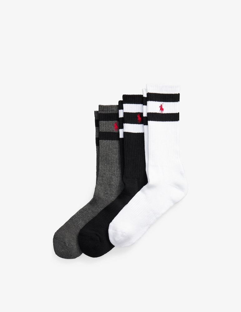 Polo Ralph Lauren Pack calze a righe 3 pack - immagine 1 Polo Ralph Lauren Pack calze a righe 3 pack - immagine 1