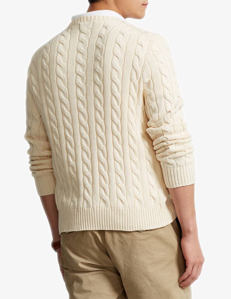 rinascente Polo Ralph Lauren Cotton cable crewneck sweater 