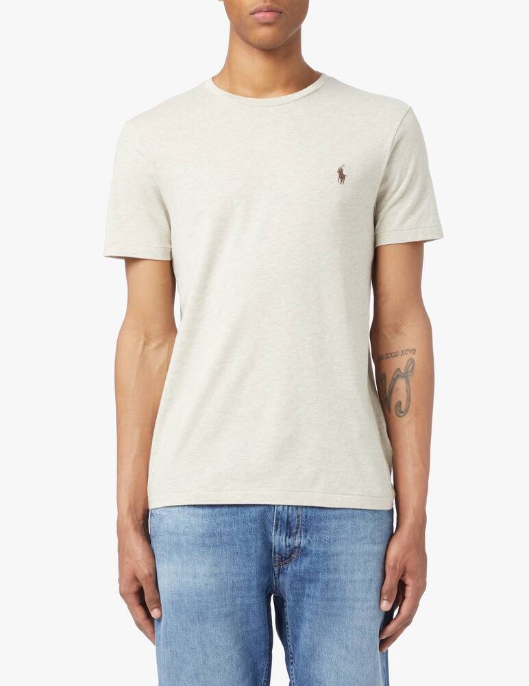 Polo Ralph Lauren Jersey short sleeve t-shirt - beige - picture 1 Polo Ralph Lauren Jersey short sleeve t-shirt - beige - picture 1
