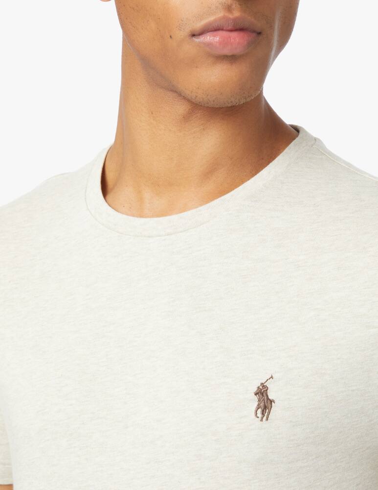 Polo Ralph Lauren Jersey short sleeve t-shirt - beige - picture 4 Polo Ralph Lauren Jersey short sleeve t-shirt - beige - picture 4