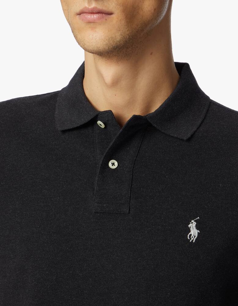 rinascente Polo Ralph Lauren Maglione girocollo cotone rasato - nero
