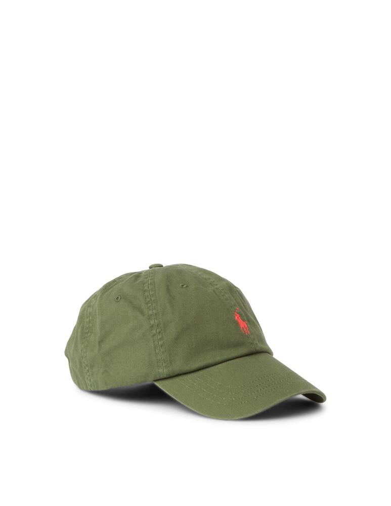 rinascente Polo Ralph Lauren Ribbed baseball cap hat - olive