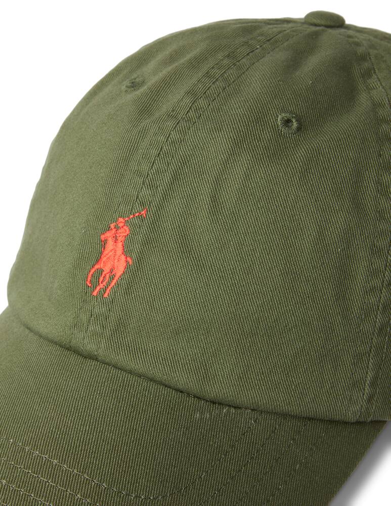 rinascente Polo Ralph Lauren Ribbed baseball cap hat - olive