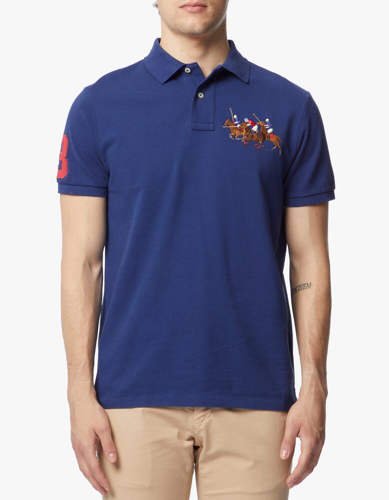 Polo Ralph Lauren Pony player mesh short sleeve polo shirt - picture 4 Polo Ralph Lauren Pony player mesh short sleeve polo shirt - picture 4