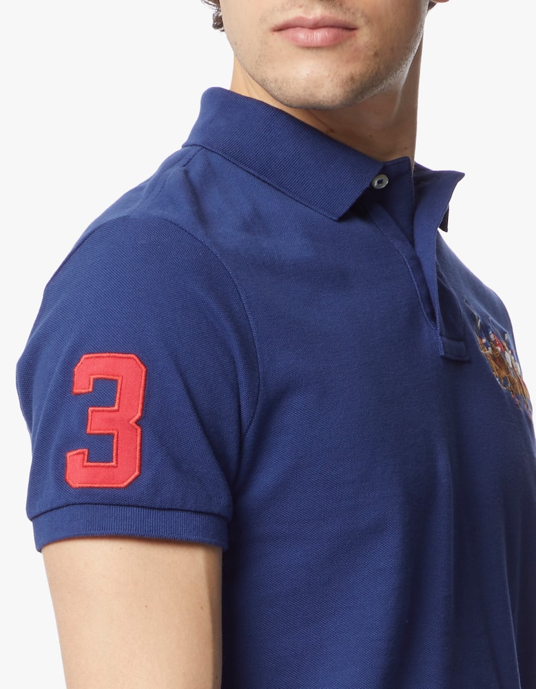 rinascente Polo Ralph Lauren Pony player mesh short sleeve polo shirt