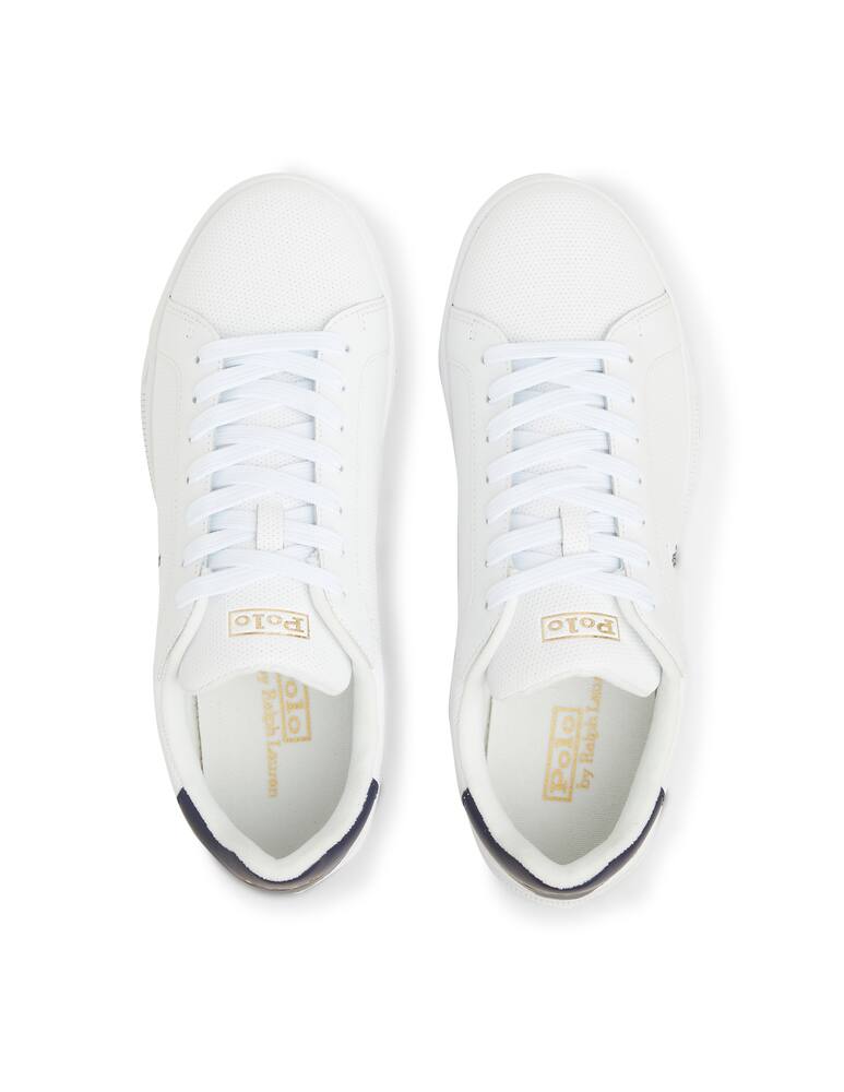 rinascente Polo Ralph Lauren Sneaker heritage court perforated