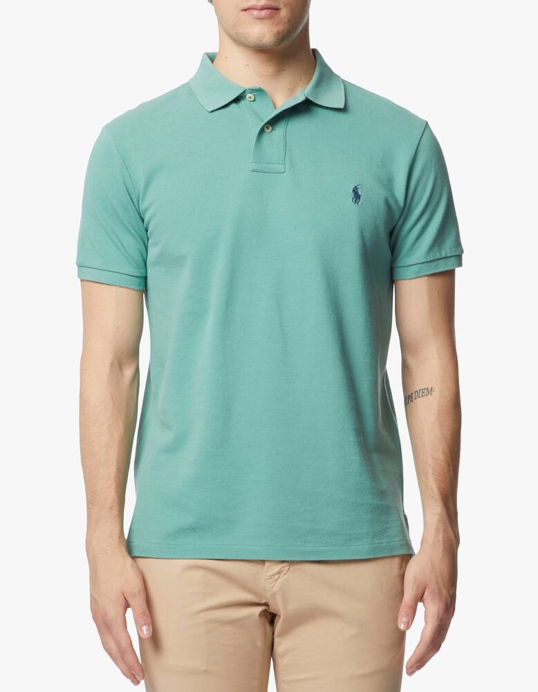 rinascente Polo Ralph Lauren Basic mesh short sleeve polo shirt