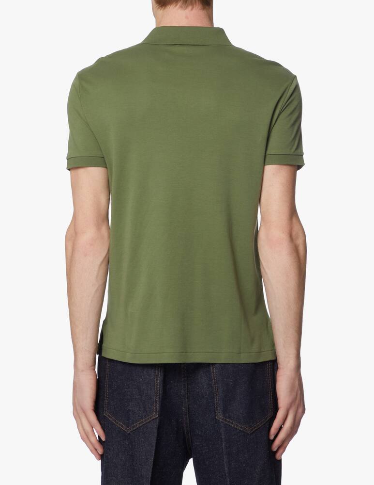 rinascente Polo Ralph Lauren Pima custom fit poloshirt - olive