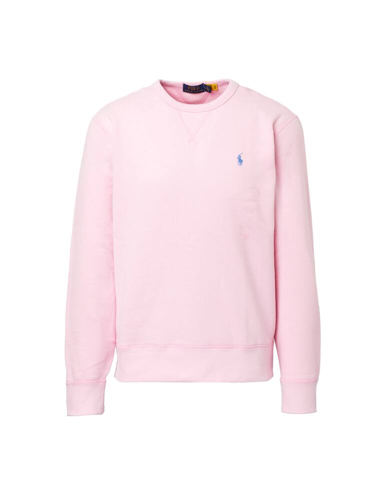 rinascente Polo Ralph Lauren Rl fleece crewneck sweatshirt - pink