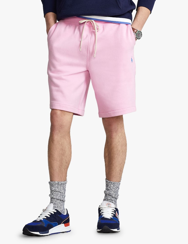 rinascente Polo Ralph Lauren Pantaloni corti rl fleece - rosa