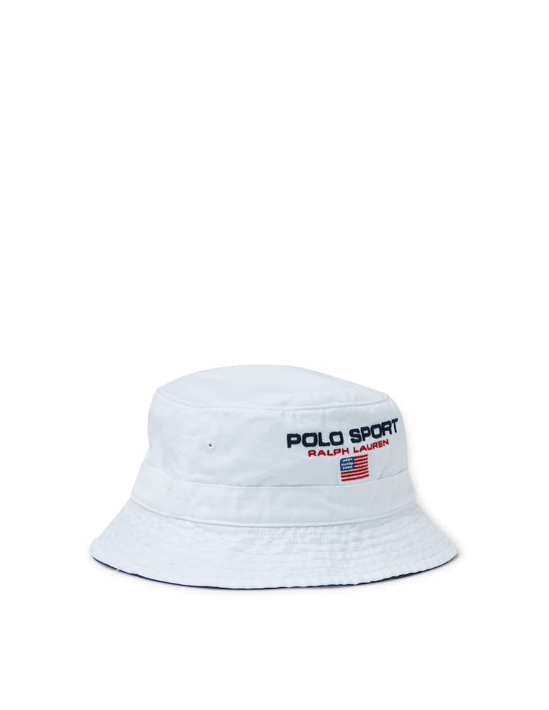rinascente Polo Ralph Lauren Logo bucket hat
