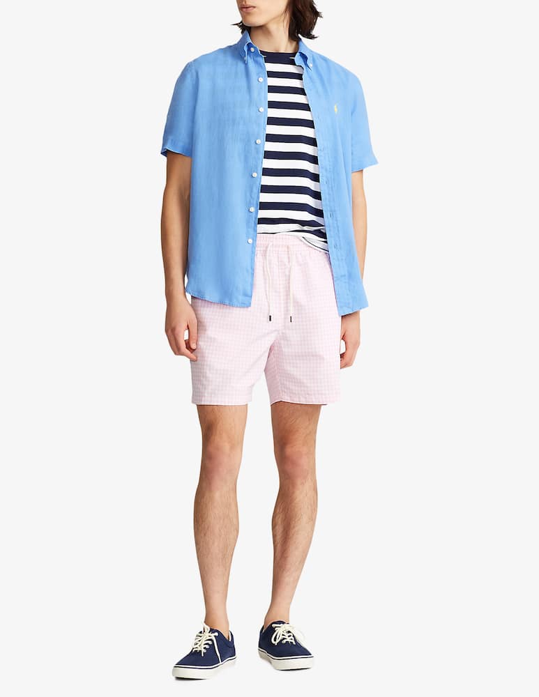 rinascente Polo Ralph Lauren Camicia maniche corte in lino 