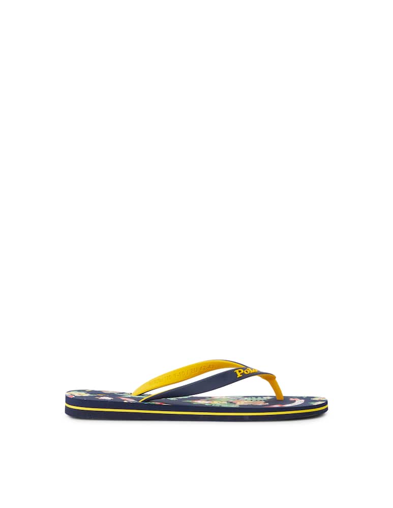 rinascente Polo Ralph Lauren Printed flip flop