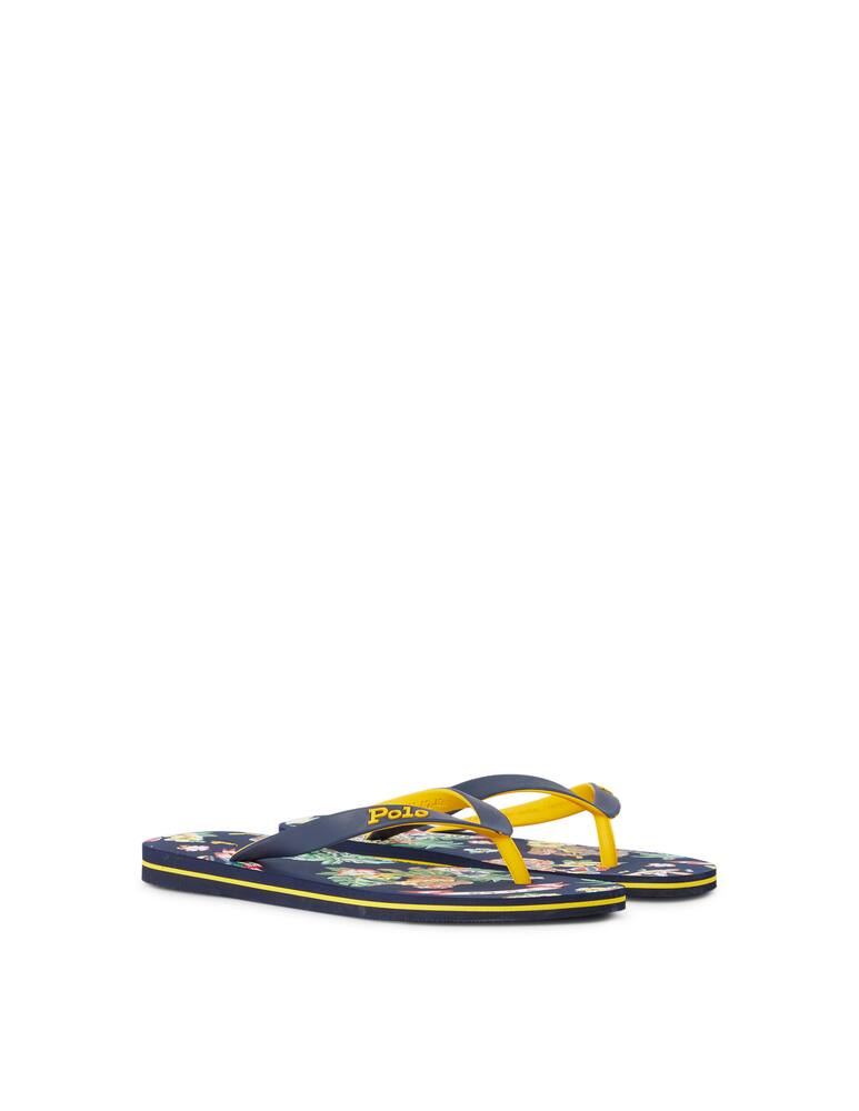 rinascente Polo Ralph Lauren Printed flip flop