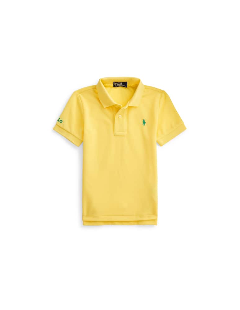 rinascente Polo Ralph Lauren Polo "the earth" realizzata con bottiglie di plastica 