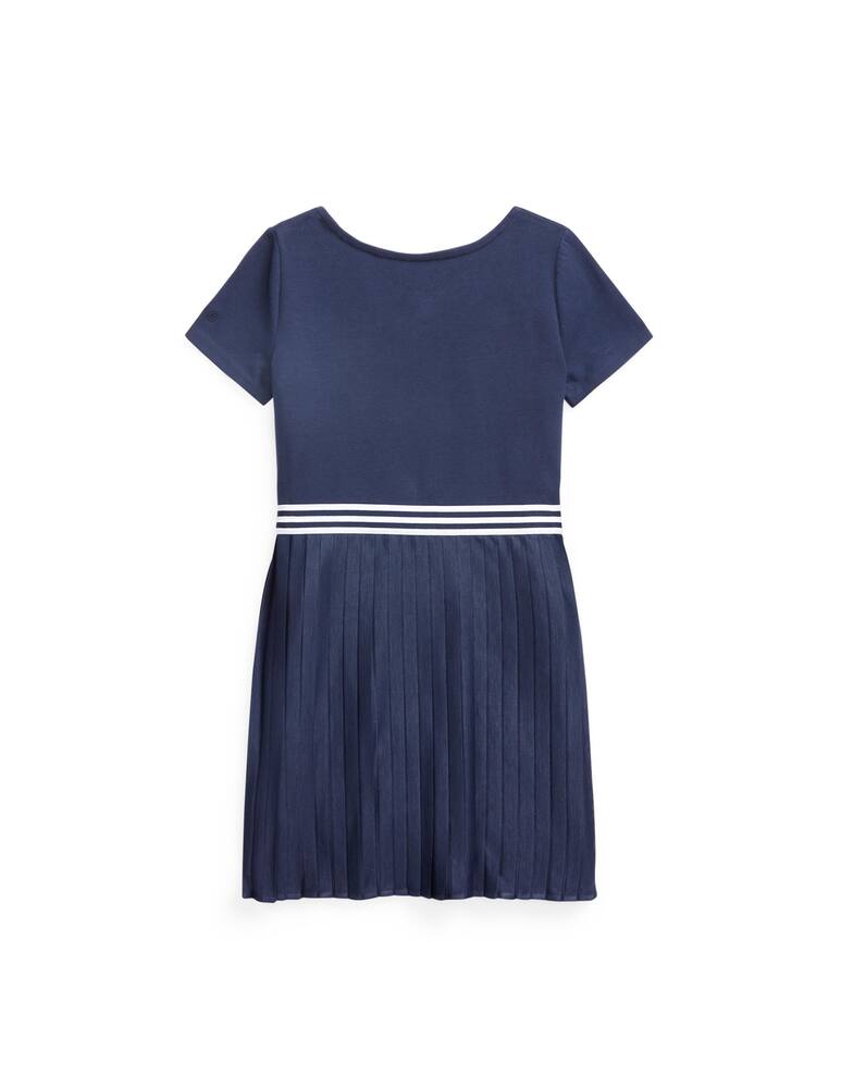rinascente Polo Ralph Lauren Pleated stretch jersey dress