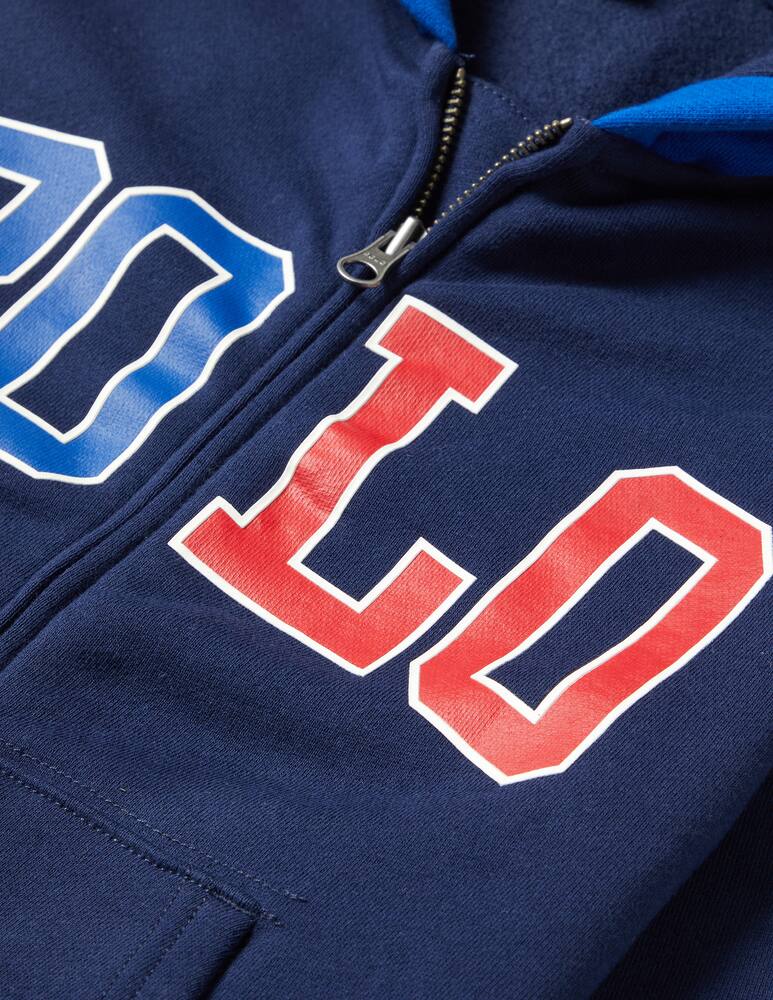 rinascente Polo Ralph Lauren Logo fleece full-zip hoodie