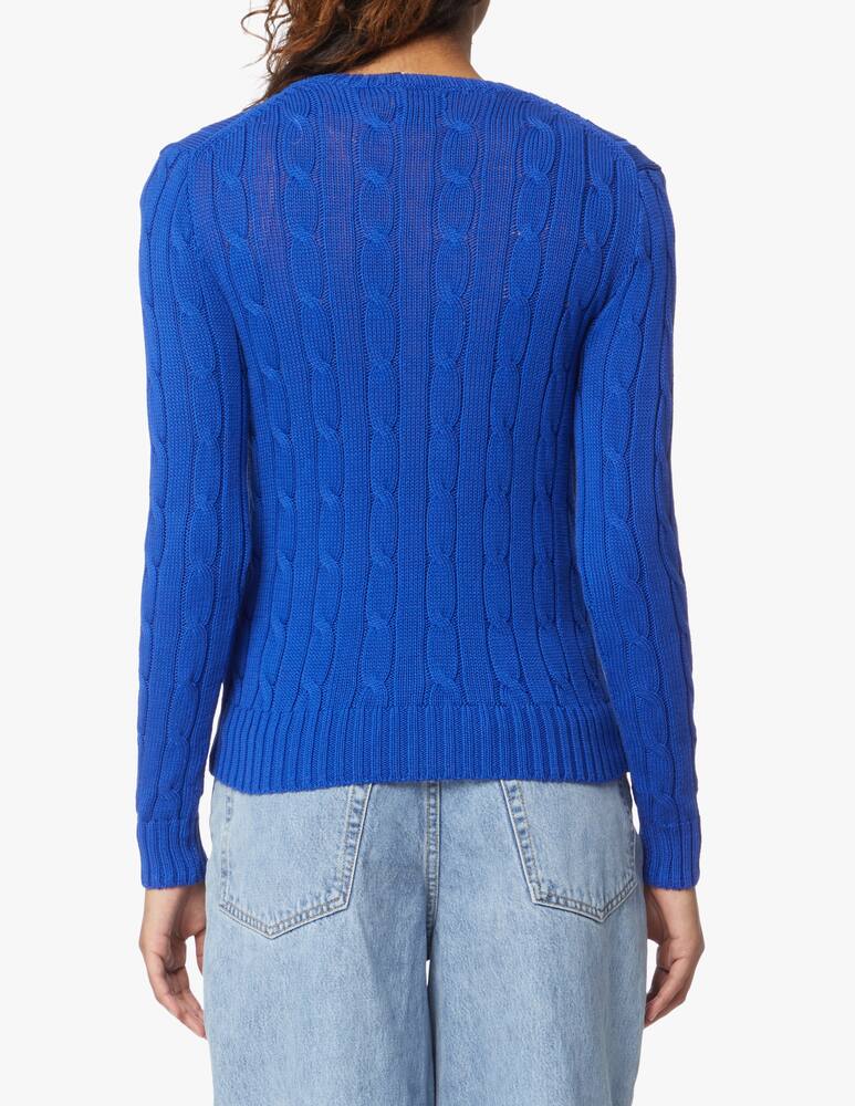 rinascente Polo Ralph Lauren Julianna classic long sleeve sweater - blue
