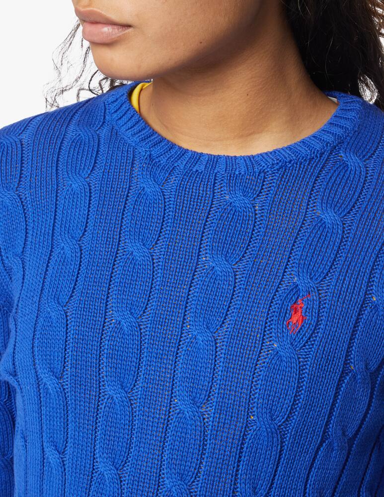 rinascente Polo Ralph Lauren Julianna classic long sleeve sweater - blue