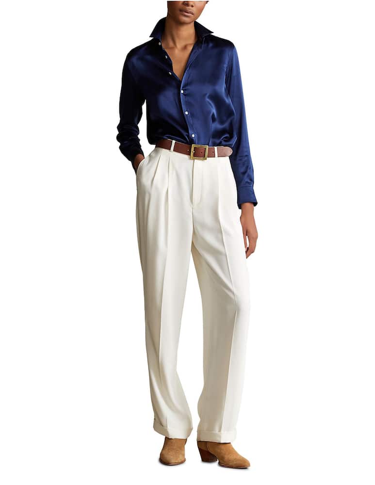 rinascente Polo Ralph Lauren Long sleeve silk shirt