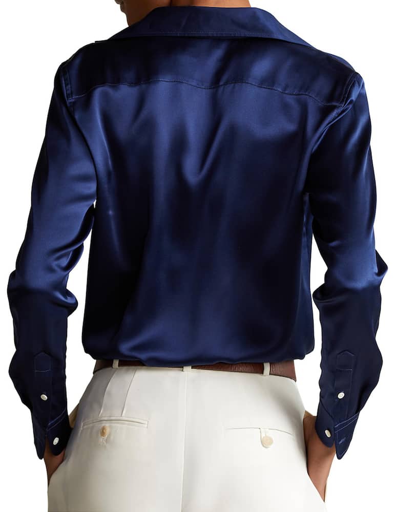 rinascente Polo Ralph Lauren Long sleeve silk shirt