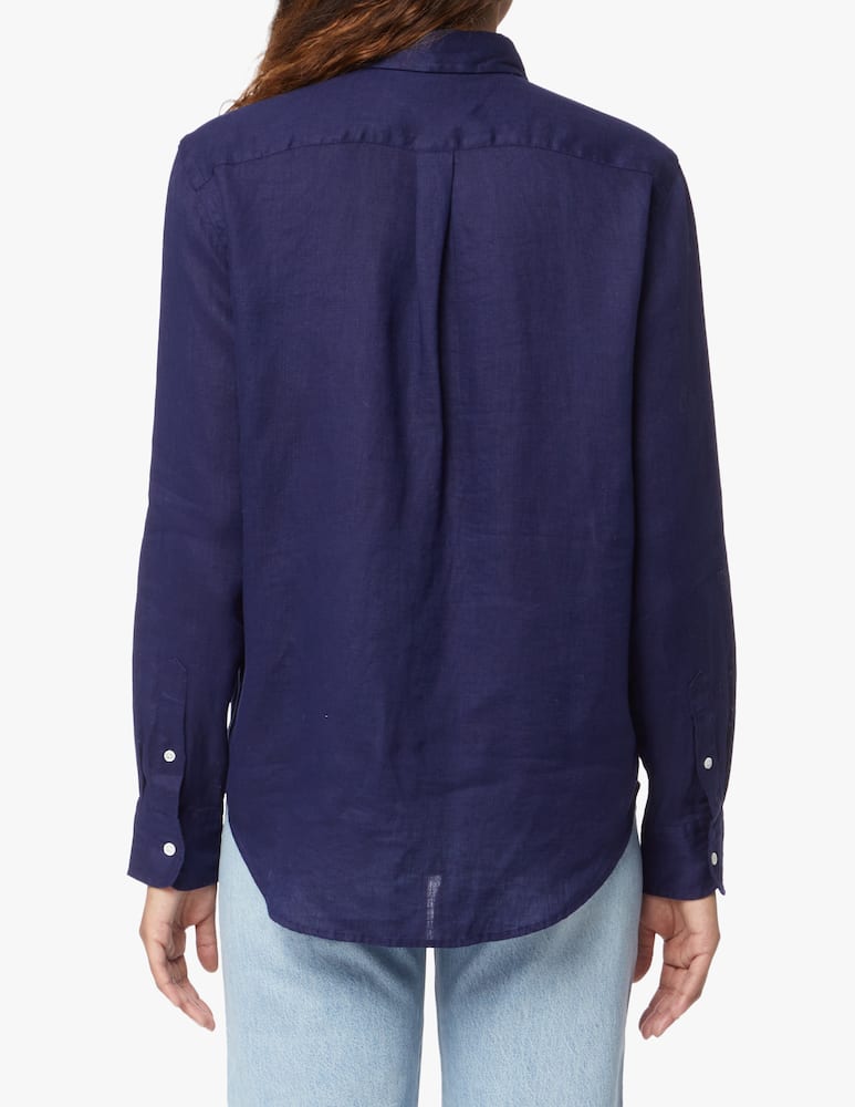 rinascente Polo Ralph Lauren Relaxed long sleeve shirt - blue
