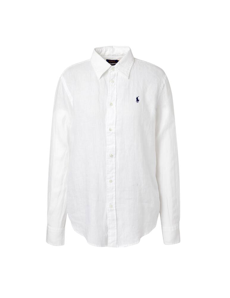 Polo Ralph Lauren Relaxed long sleeve shirt - white - picture 5 Polo Ralph Lauren Relaxed long sleeve shirt - white - picture 5