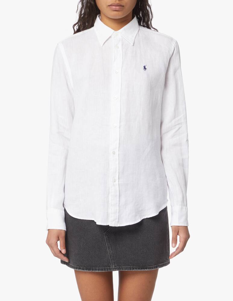 Polo Ralph Lauren Relaxed long sleeve shirt - white - picture 1 Polo Ralph Lauren Relaxed long sleeve shirt - white - picture 1
