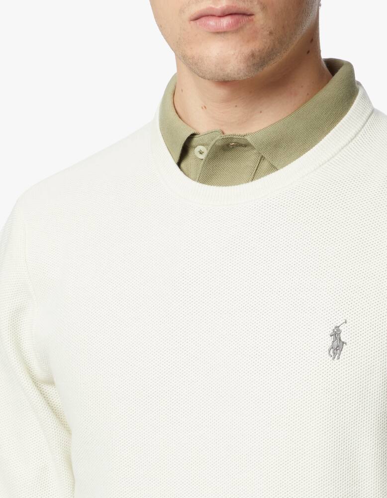 rinascente Polo Ralph Lauren Maglione girocollo cotone nido d'ape