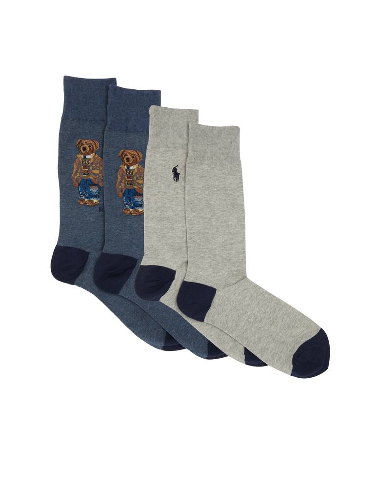 Polo Ralph Lauren 2pack bear socks - picture 1 Polo Ralph Lauren 2pack bear socks - picture 1